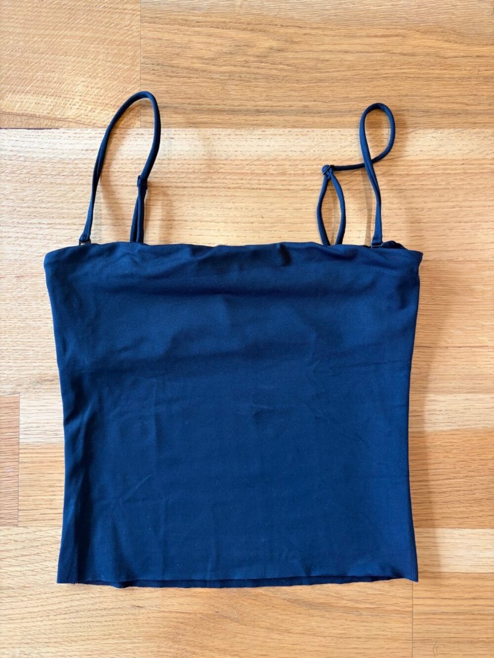 SKIMS Classic Swim Convertible Bandeau Top Black XS NWT